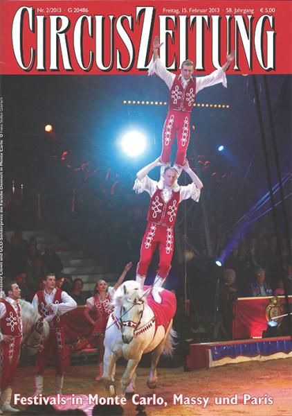 CIRCUS ZEITUNG - Ausgabe 02 / 2013