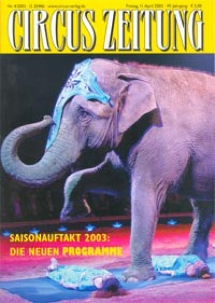 CIRCUS ZEITUNG - issue 04 / 2003