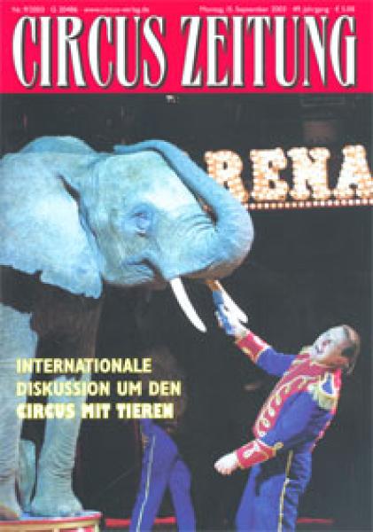 CIRCUS ZEITUNG - issue 09 / 2003