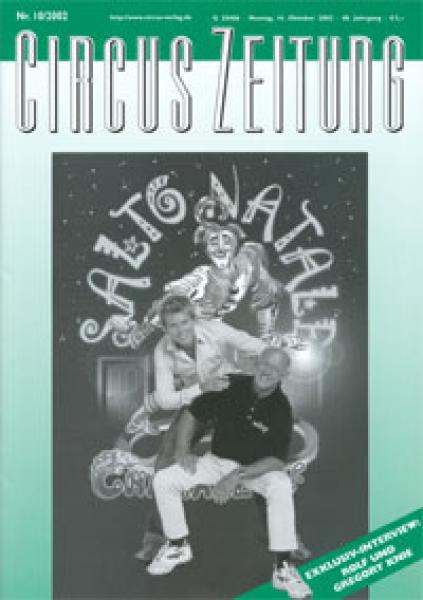 CIRCUS ZEITUNG - issue 10 / 2002